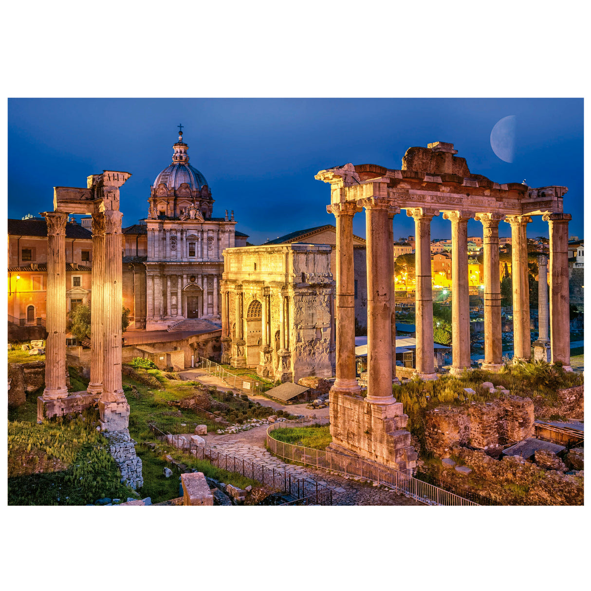 Roman Forum 2000pc EDUCA Super Deluxe Jigsaw Puzzle 19619