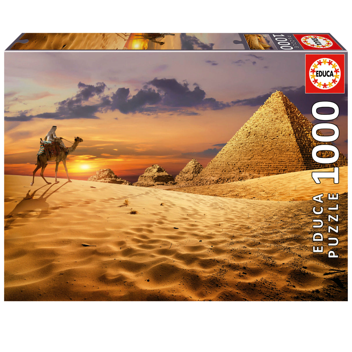 CAMEL in the DESERT1000pc EDUCA Super Deluxe Jigsaw Puzzle 19643