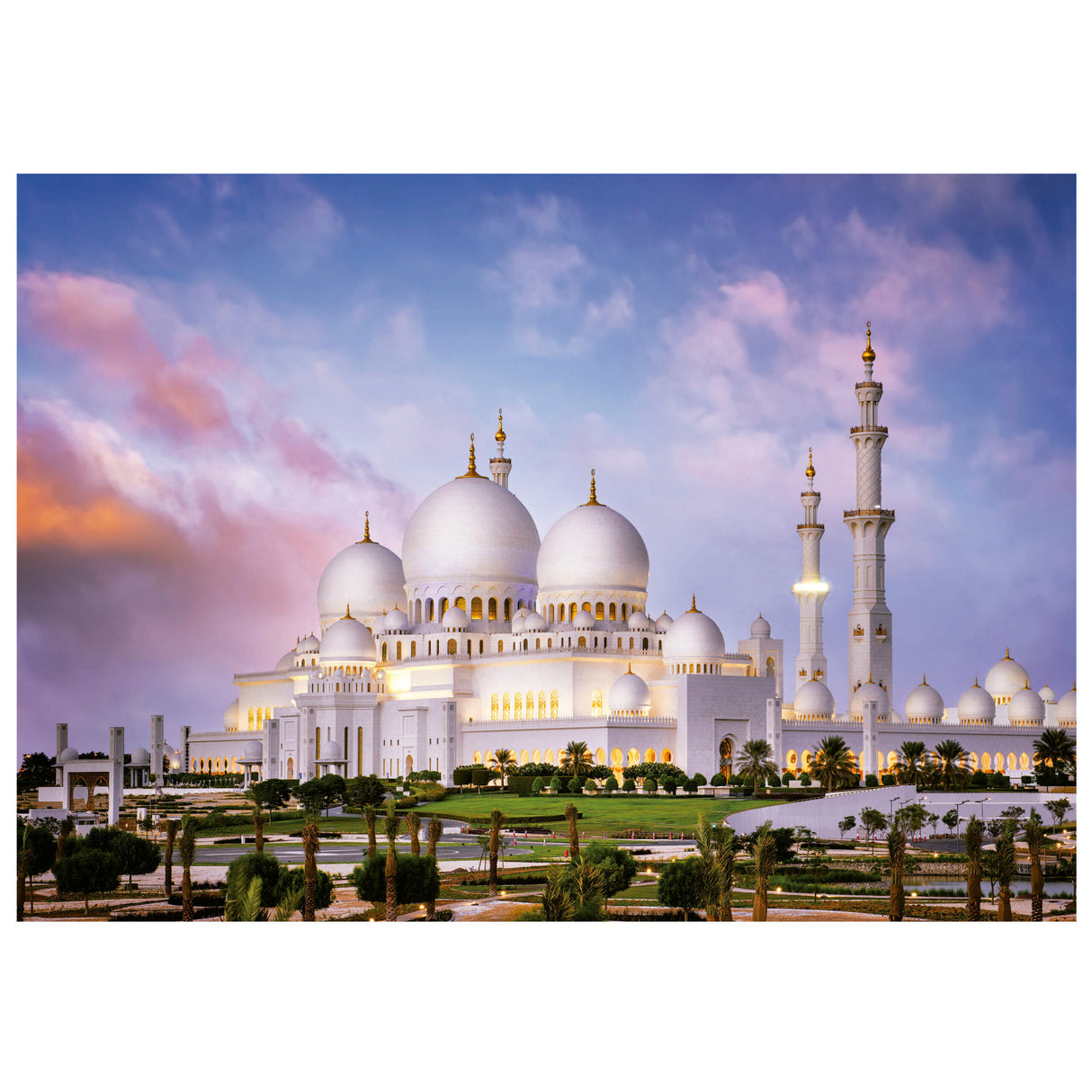 SHEIKH ZAYED GRAND MOSQUE 1000pc EDUCA Super Deluxe Jigsaw Puzzle 19644