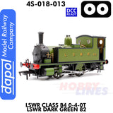 LSWR Class BF 0-4-0T LSWR Dark Green 82 - DCC Ready  | Dapol | 4S-0018-013