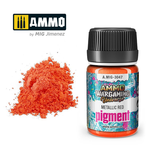  Wargaming Universe - Pigment Metallic Red - 35ml | Ammo by Mig Jimenez | MIG3047