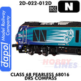 Class 68 Fearless 68016 DRS Compass - DCC Fitted | Dapol | 2D-022-012D