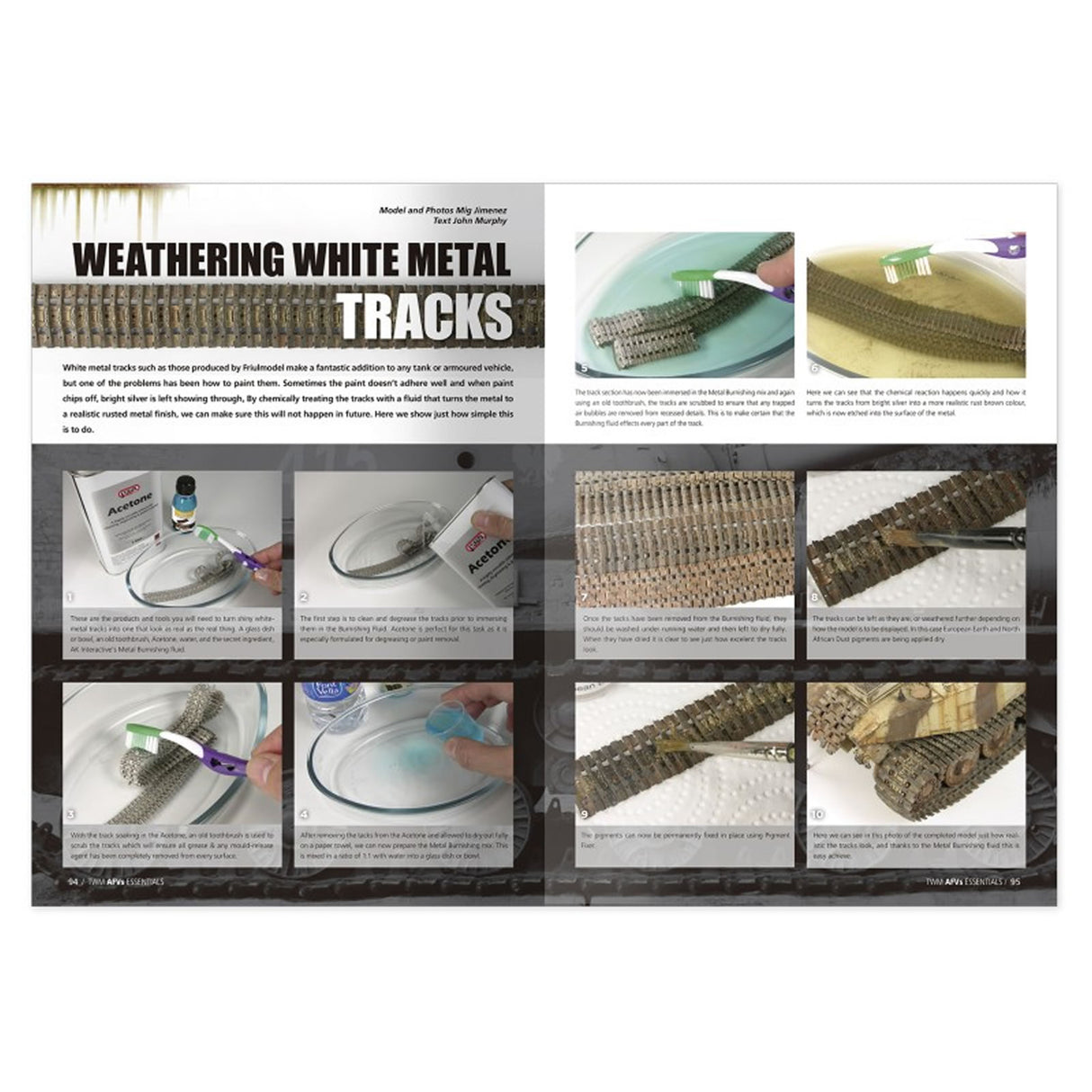 The Weathering Magazine - AFV's Essentials  | Ammo by Mig Jimenez | MIG6318