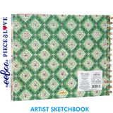Mushroom Hardcover Artist Sketchbook - 80pg | eeBoo | SKL334