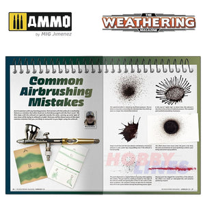 Ammo AIRBRUSH 1.0 The Weathering Magazine 36 paint guide Mig Jimenez MIG4535