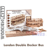London Double Decker - 3D Puzzle | Wooden City | WR303