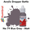 Acrylic Dropper - No 79 Blue Grey - Matt | Humbrol | DB0079