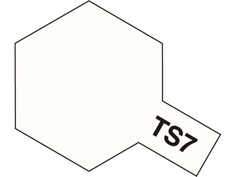Tamiya Ts-7 Racing White Spray Paint