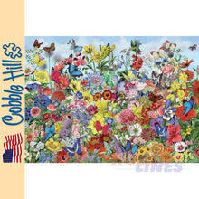 Load image into Gallery viewer, Butterfly Garden Cobble Hill puzzle 1000pc CH40085
