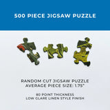 Tricks & Treats 500pc Puzzle | New York Puzzle Company | NPZJH2453