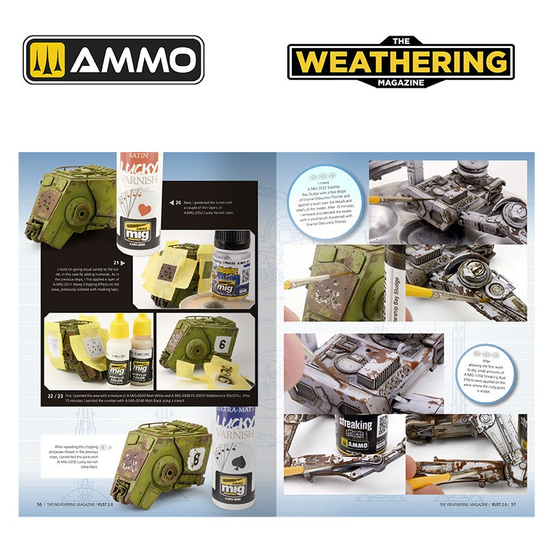 The Weathering Magazine - Issue 38 Rust 2.0 (English) | Ammo by Mig Jimenez | MIG4537
