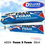 FOAM 2 FOAM 50ml high tack aircraft models Depron EPO wood AD34 Deluxe Materials
