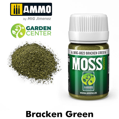 Ammo MOSS Garden Centre Texture 35ml Weathering Lichen Scenery Range Mig Jimenez