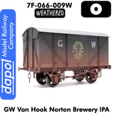 GW Van Hook Norton Brewery IPA Weathered Wagon 1:43.5 O | Dapol | 7F-066-009W