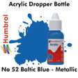 Acrylic Dropper - No 52 Baltic Blue - Metallic | Humbrol | DB0052
