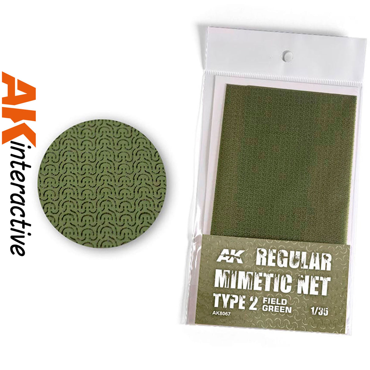 Regular Mimetic Net - Type 2 Field Green | AK interactive | AK8067
