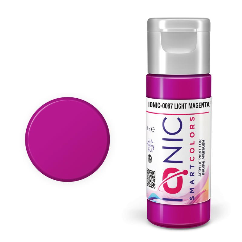 Acrylic Paint -  Light Magenta Smart Color - 20ml | IONIC | IONIC0067