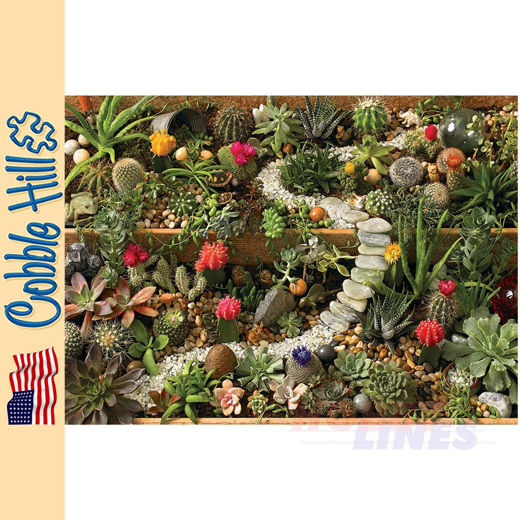 Succulent Garden Cobble Hill puzzle 1000pc CH40087