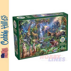 Into the Jungle Cobble Hill puzzle 1000pc CH40187