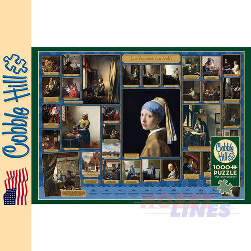 Vermeer Cobble Hill puzzle 1000pc CH40104