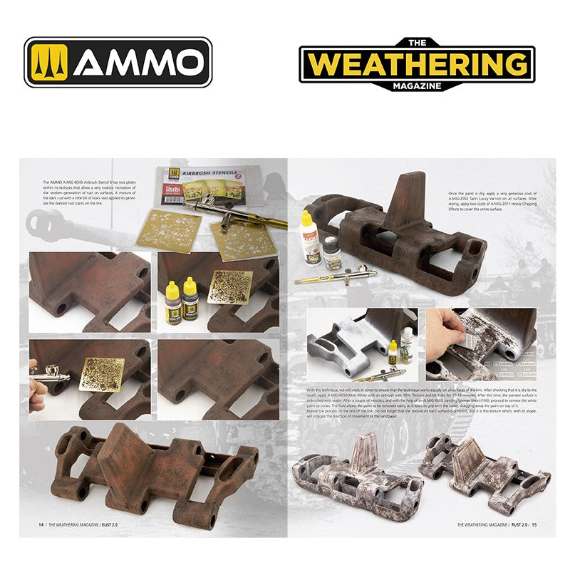 The Weathering Magazine - Issue 38 Rust 2.0 (English) | Ammo by Mig Jimenez | MIG4537