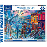 Winter in the City 1000pc Jigsaw Puzzle | White Mountain |  2025pz