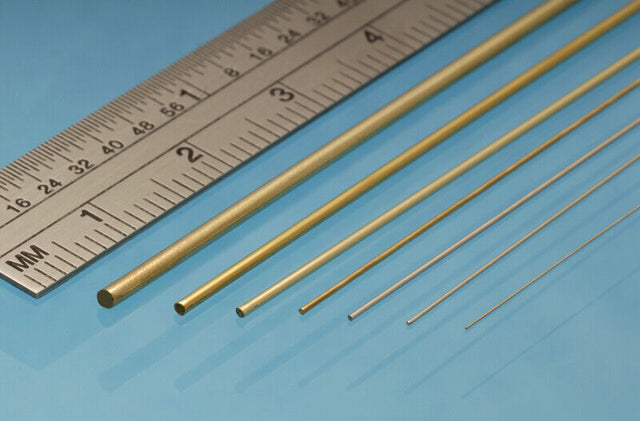 Brass Rod ALBION ALLOYS Precision Metal Model Materials Various Sizes BW02 BW