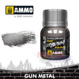 DIO Drybrush Paint - Gun Metal 40ml | Ammo by Mig Jimenez | MIG0622