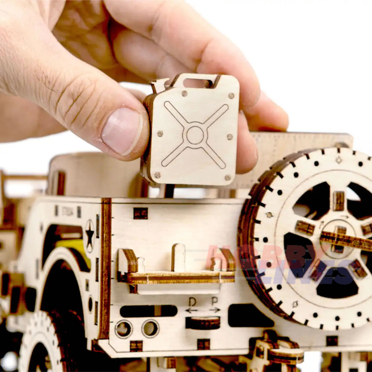 4 x 4 Jeep - 3D Puzzle | Wooden City | WR309