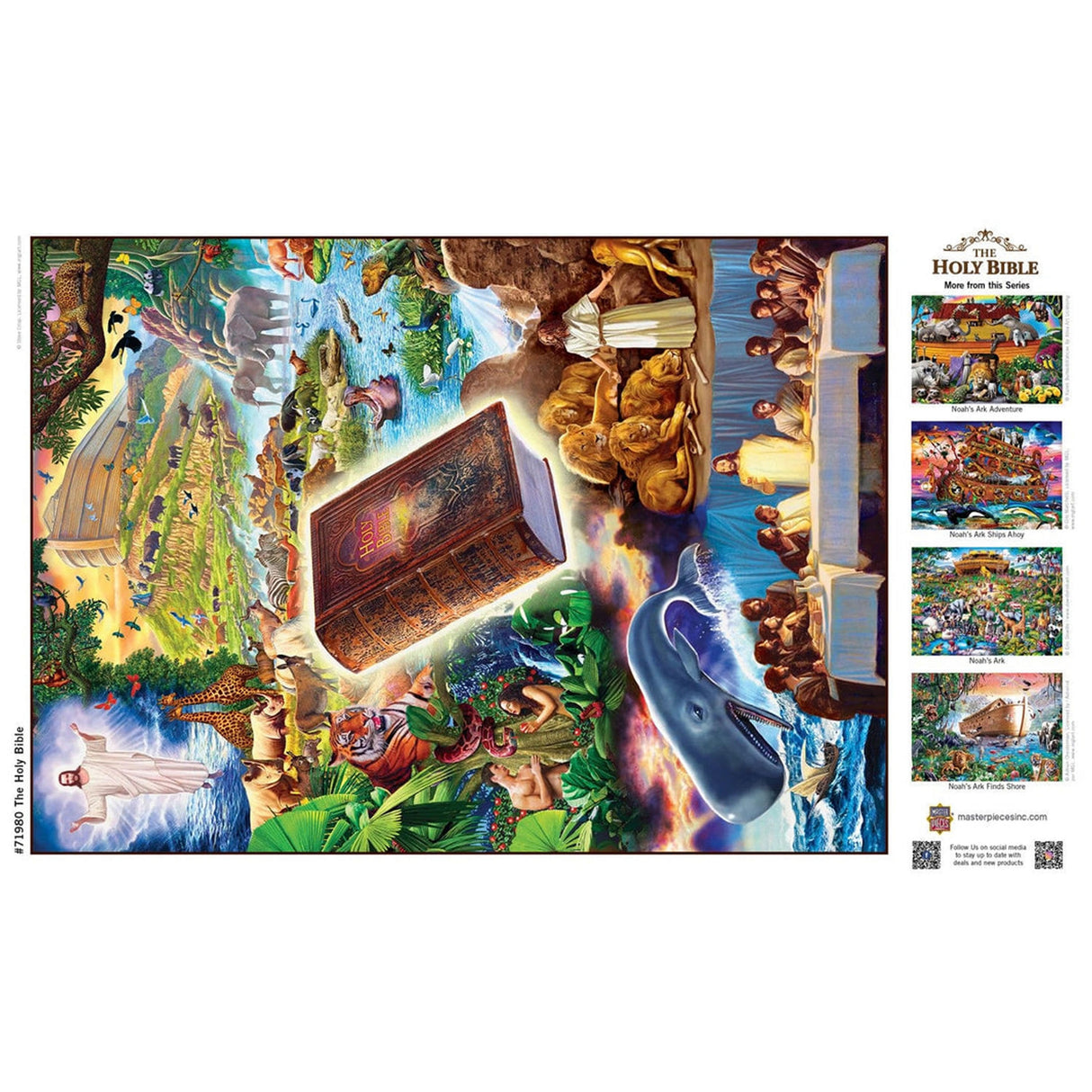 *DAMAGED BOX* - The Holy Bible - 1000pc Puzzle | Master Pieces | 71980