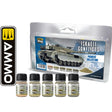 Israeli Conflicts Pigment Collection - 5 x 35ml Acrylic Colours | AMMO by Mig Jimenez | MIG7454