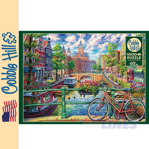 Amsterdam Canal Cobble Hill puzzle 1000pc CH40076