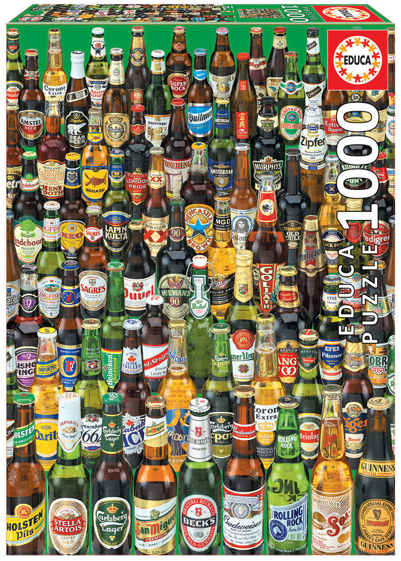 Beers 1000 Piece Jigsaw Puzzle | Educa | 12736