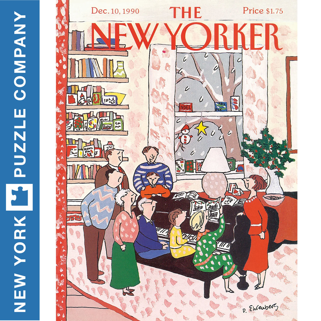 HOLIDAY HARMONY New York Puzzle Company 1000pc Random Cut Jigsaw