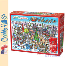 Load image into Gallery viewer, Doodle Town: 12 Days of Christmas Cobble Hill 1000 pc Jigsaw Puzzle 44508
