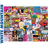 I LOVE THE 1980's 1000 pc super deluxe Jigsaw Puzzle WHITE MOUNTAIN 1525