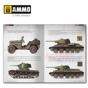 STALINGRAD VEHICLE COLOURS German & Russian Book Ammo by Mig Jimenez MIG6146