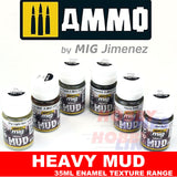 Enamel Heavy Mud - Thick Soil - 35ml | Ammo by Mig Jimenez | MIG1701