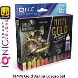NMM Gold - Arnau Lázaro's Signature Selection - 12 x 20ml Acrylic Paint | IONIC | IONIC0450