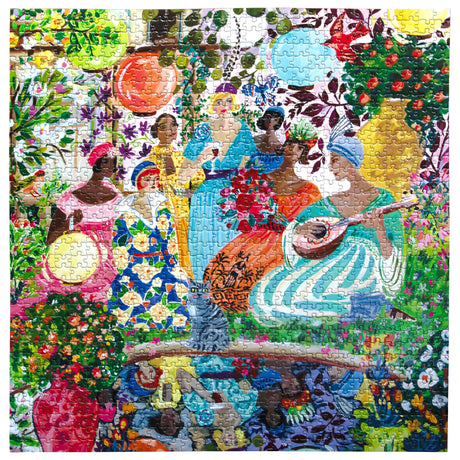 Garden Party 1000 pc Puzzle | eeBoo | PZTGPY