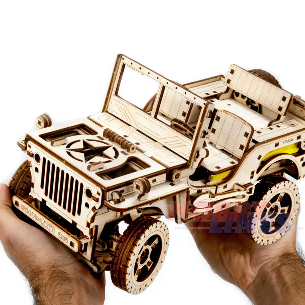 4 x 4 Jeep - 3D Puzzle | Wooden City | WR309