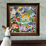 Cottage at Dusk 1000pc Puzzle | eeBoo | PZT511