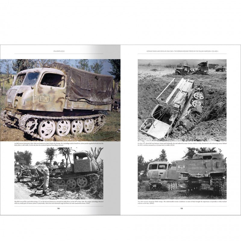 ITALIENFELDZUG German Tanks & Vehicles 1943-1945 - Volume 5 | Ammo by Mig Jimenez  