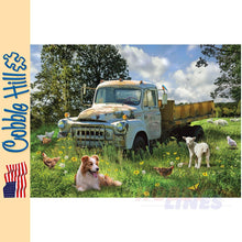 Load image into Gallery viewer, Sheep Field Cobble Hill puzzle 1000pc CH40153
