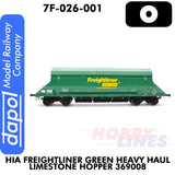 HIA Freightliner Green Heavy Haul Limestone Hopper 369008 | Dapol | 7F-026-001