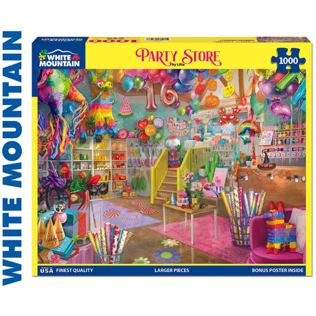 Party Store - 1000pc Puzzle | White Mountain | 2160pz