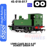 LSWR Class B4 0-4-0T Dorset Green 99 - DCC Ready  | Dapol | 4S-018-017