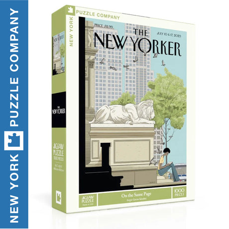 ON THE SAME PAGE New York Puzzle Company 1000pc 
