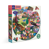 Birds by the Sea 500pc - Round Puzzle | eeBoo | PZF560