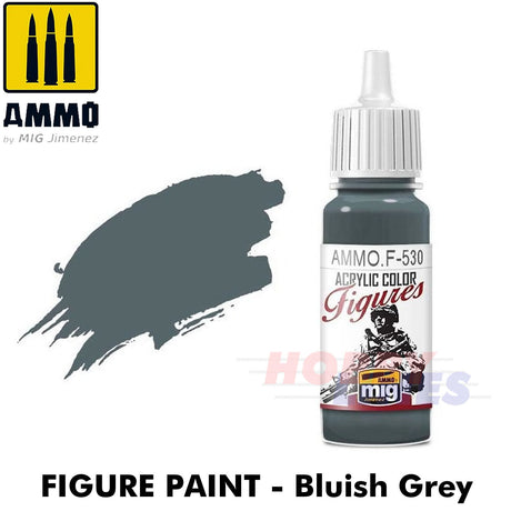 Ammo ACRYLIC COLOUR for FIGURES 17ml jar agitator ball Full Range Mig Jimenez